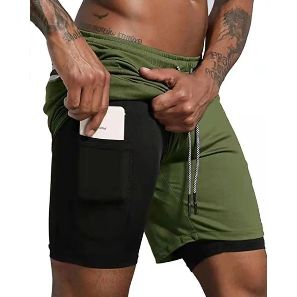 Mens Comfortble Compression Shorts