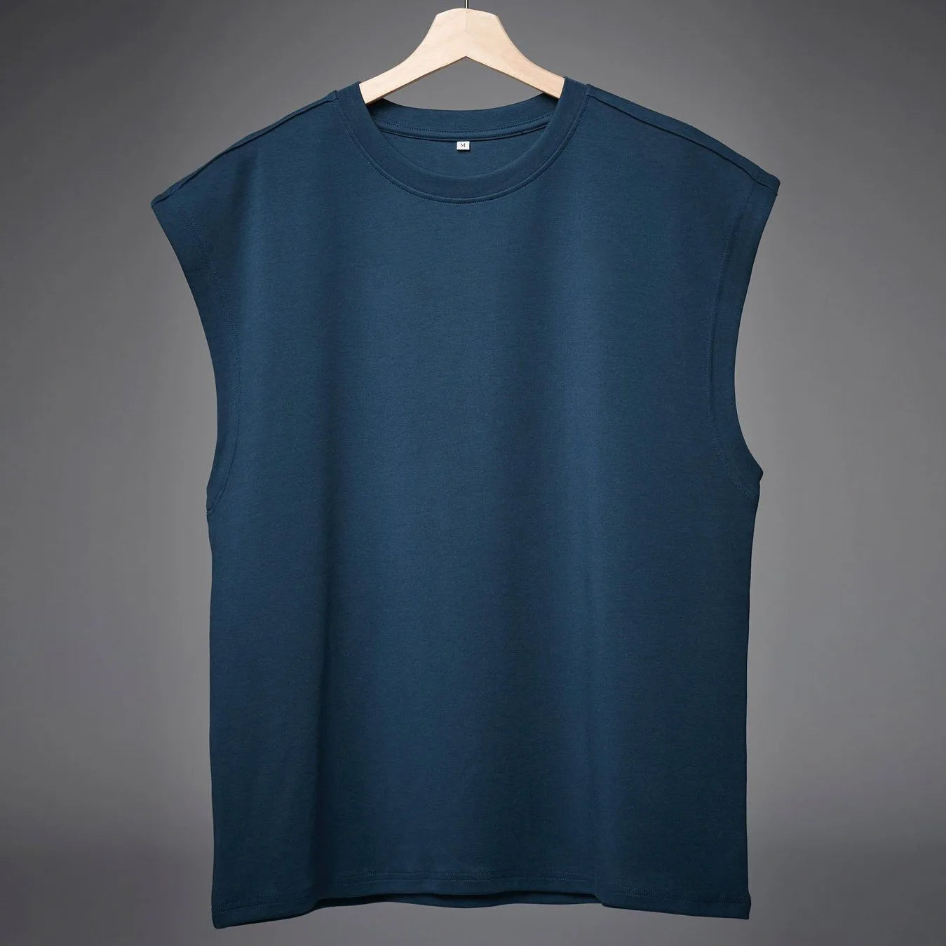 Cotton Sport T-shirt Bodybuilding Slim Shirts Sleeveless Tank Tops