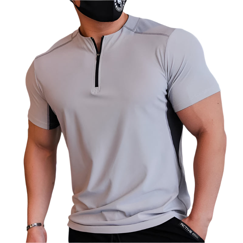 Fashion Men's Quick Dry Running Fitness T-Shirt
