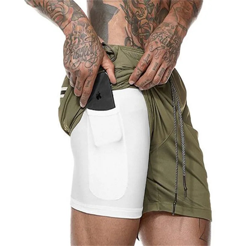 Mens Comfortble Compression Shorts