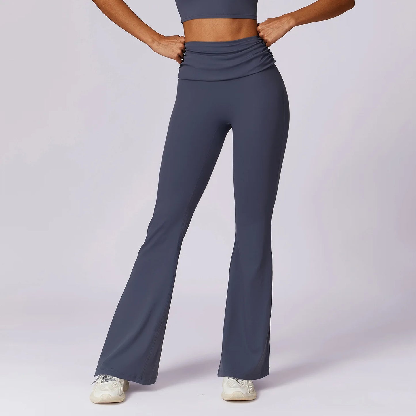 Women's Waist Scrunch Bell-bottoms