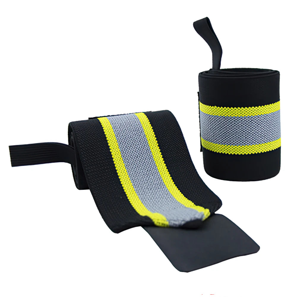 1 Pair Wristband Wrist Support Brace Straps For Extra Strength