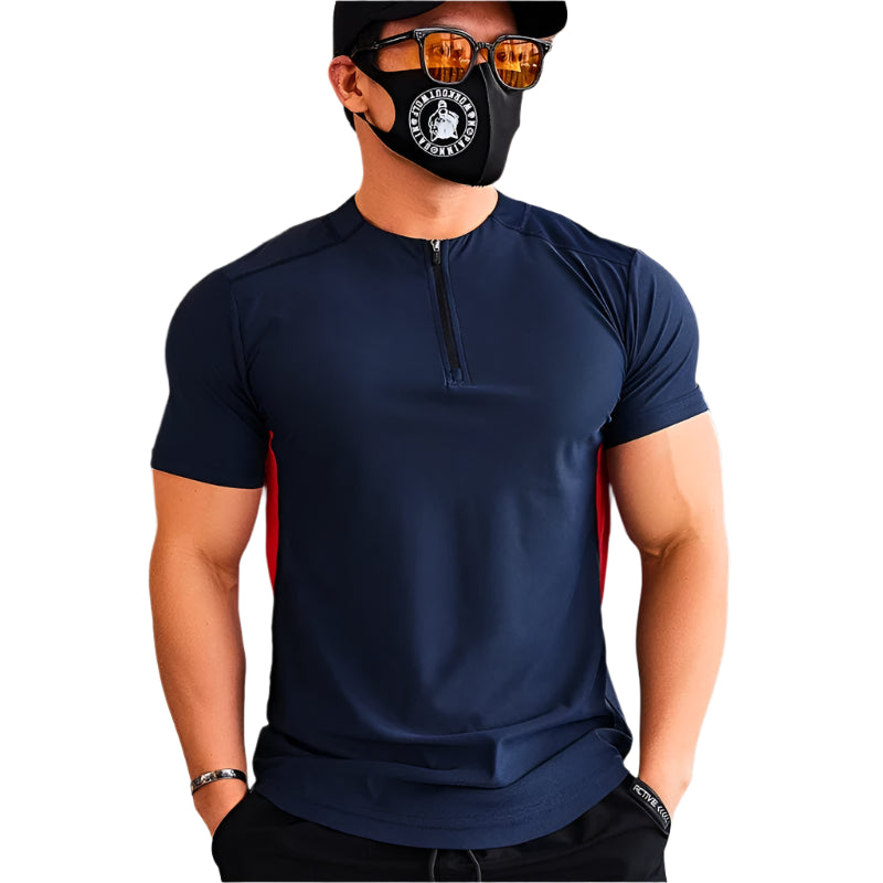Fashion Men's Quick Dry Running Fitness T-Shirt