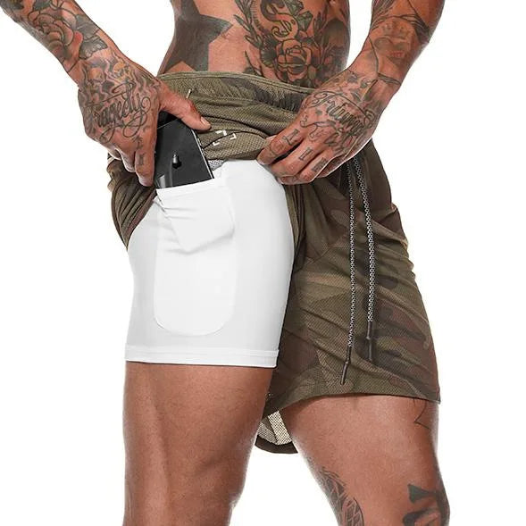 Mens Comfortble Compression Shorts