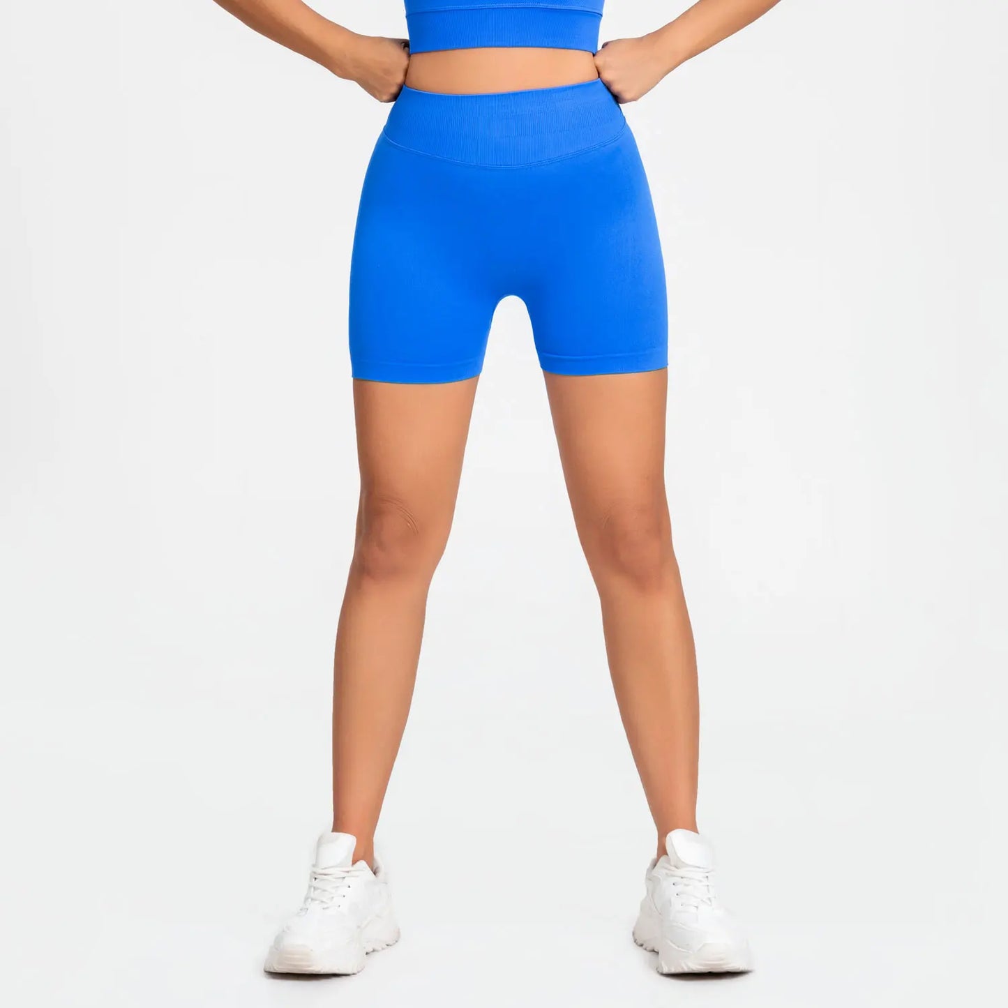 Women's 4.5'' Seamless Low Ribbed Band Impact Shorts
