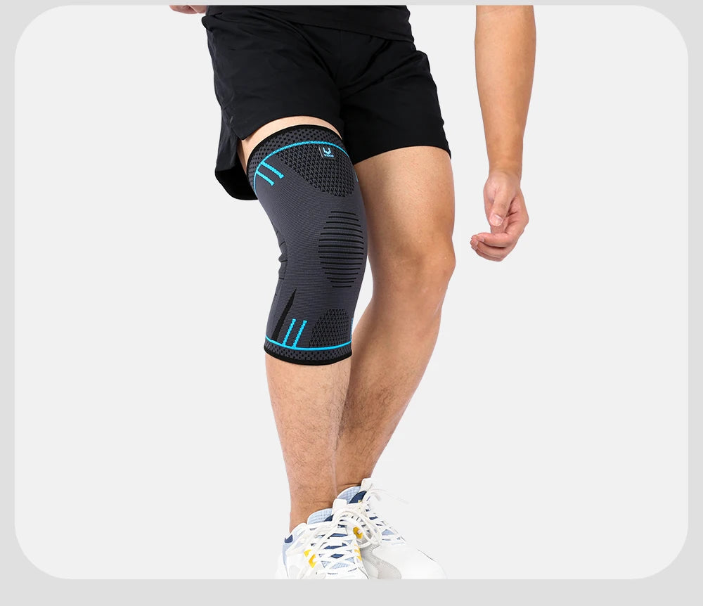 Compression Knee Support Sleeve Elastic Breathable Knee Pads