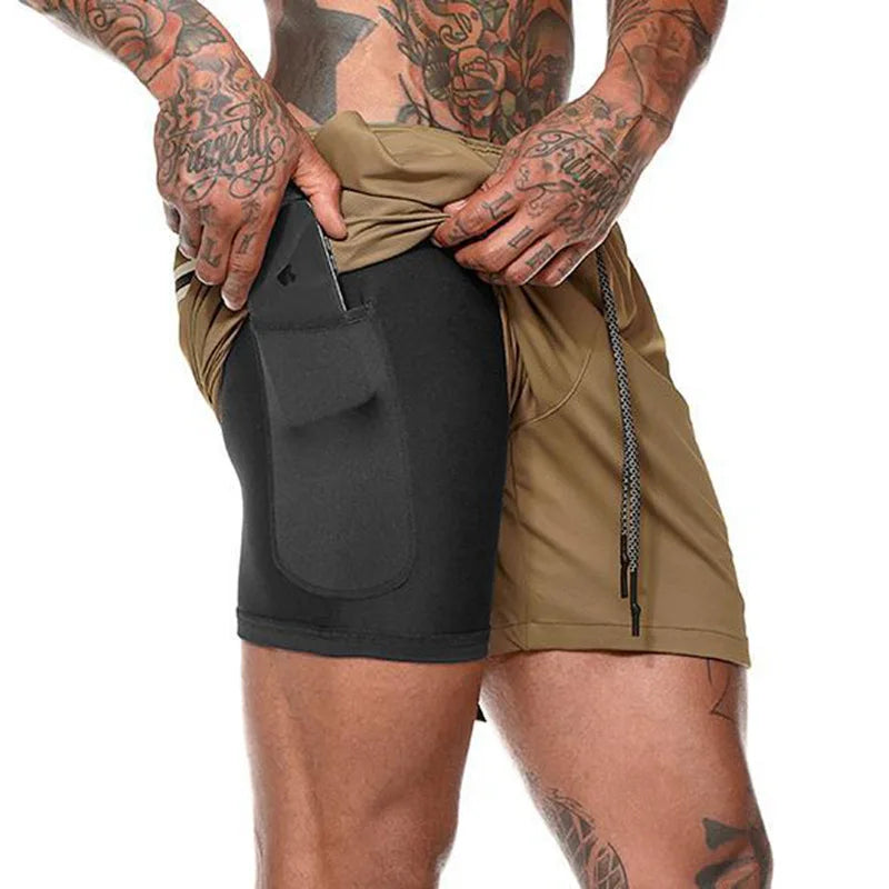Mens Comfortble Compression Shorts
