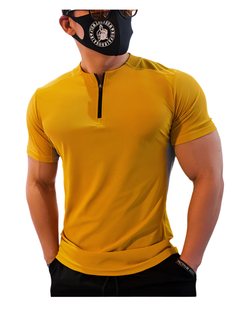 Fashion Men's Quick Dry Running Fitness T-Shirt
